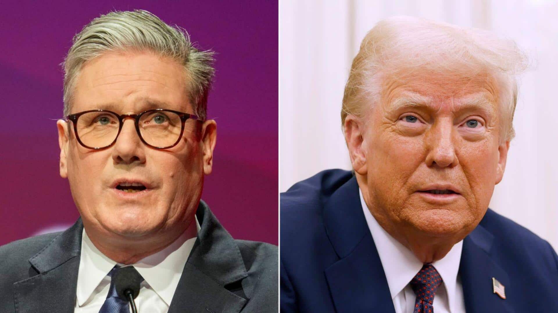 'He's no Winston Churchill': Trump blasts Starmer over Iran strikes 