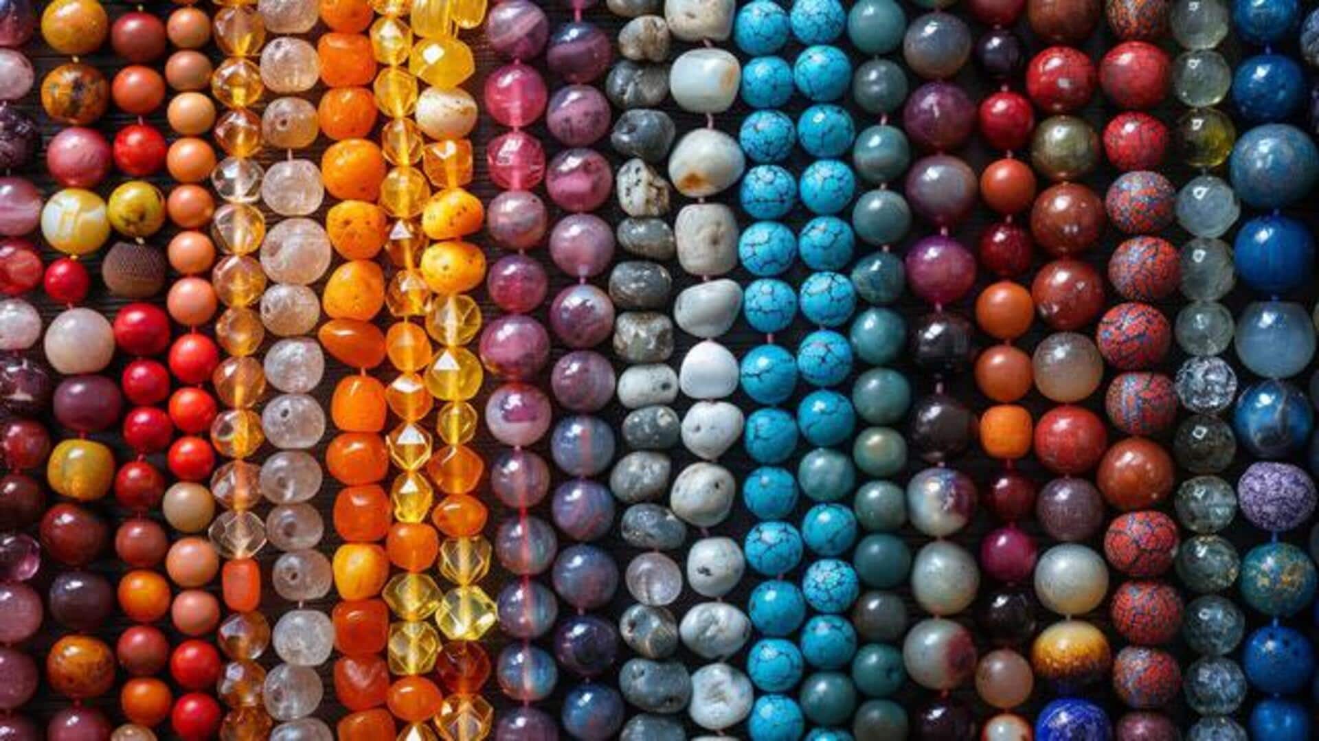 How to make clay bead wall hangings