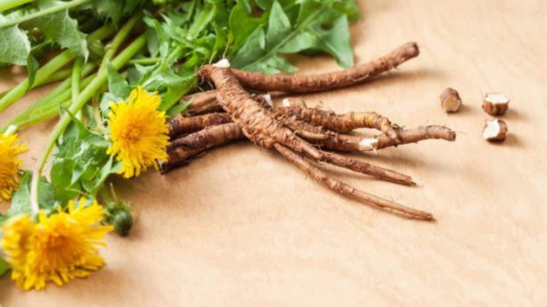 Dandelion roots: A natural remedy for gut health