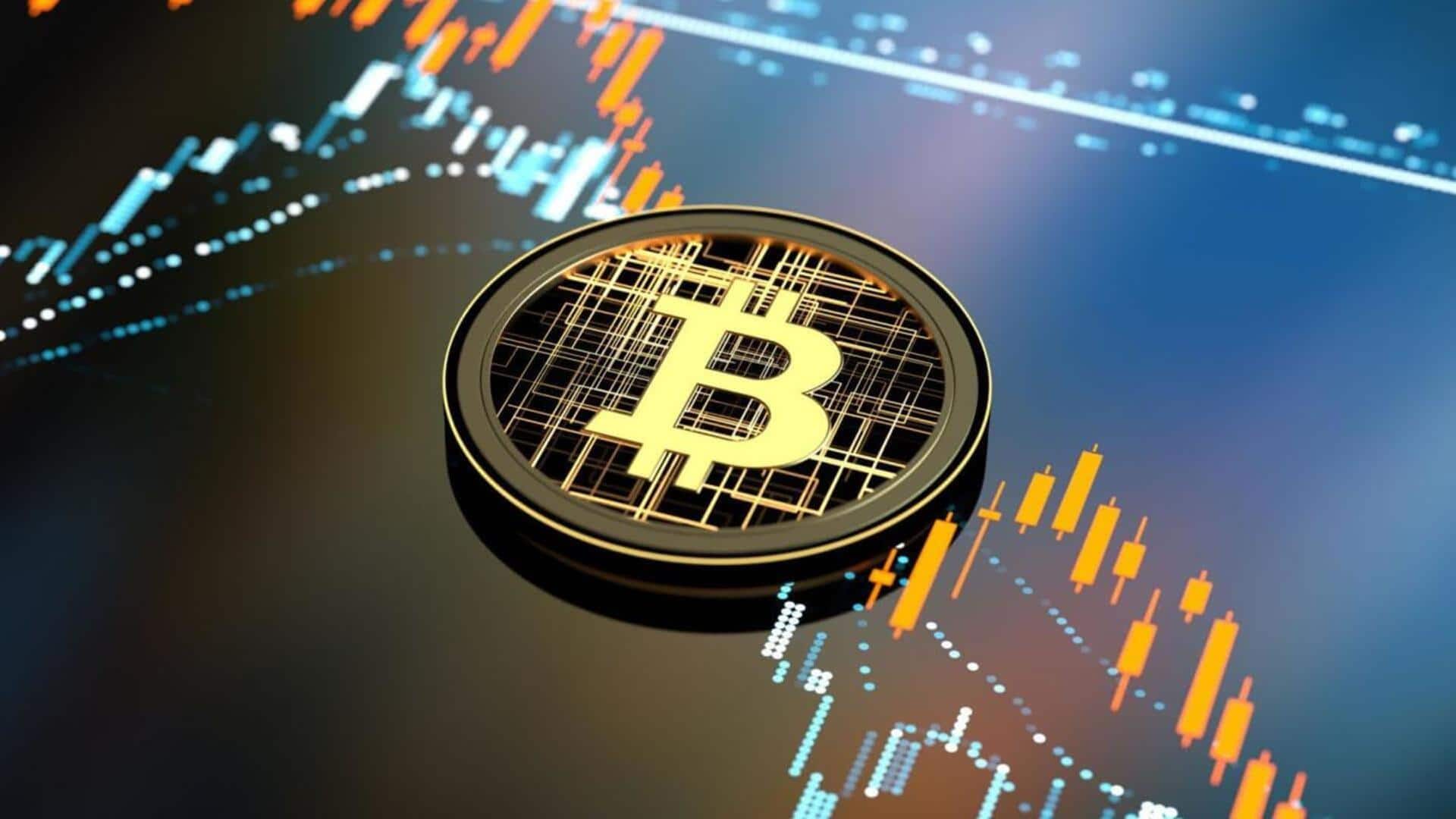 Bitcoin slips below $64,000