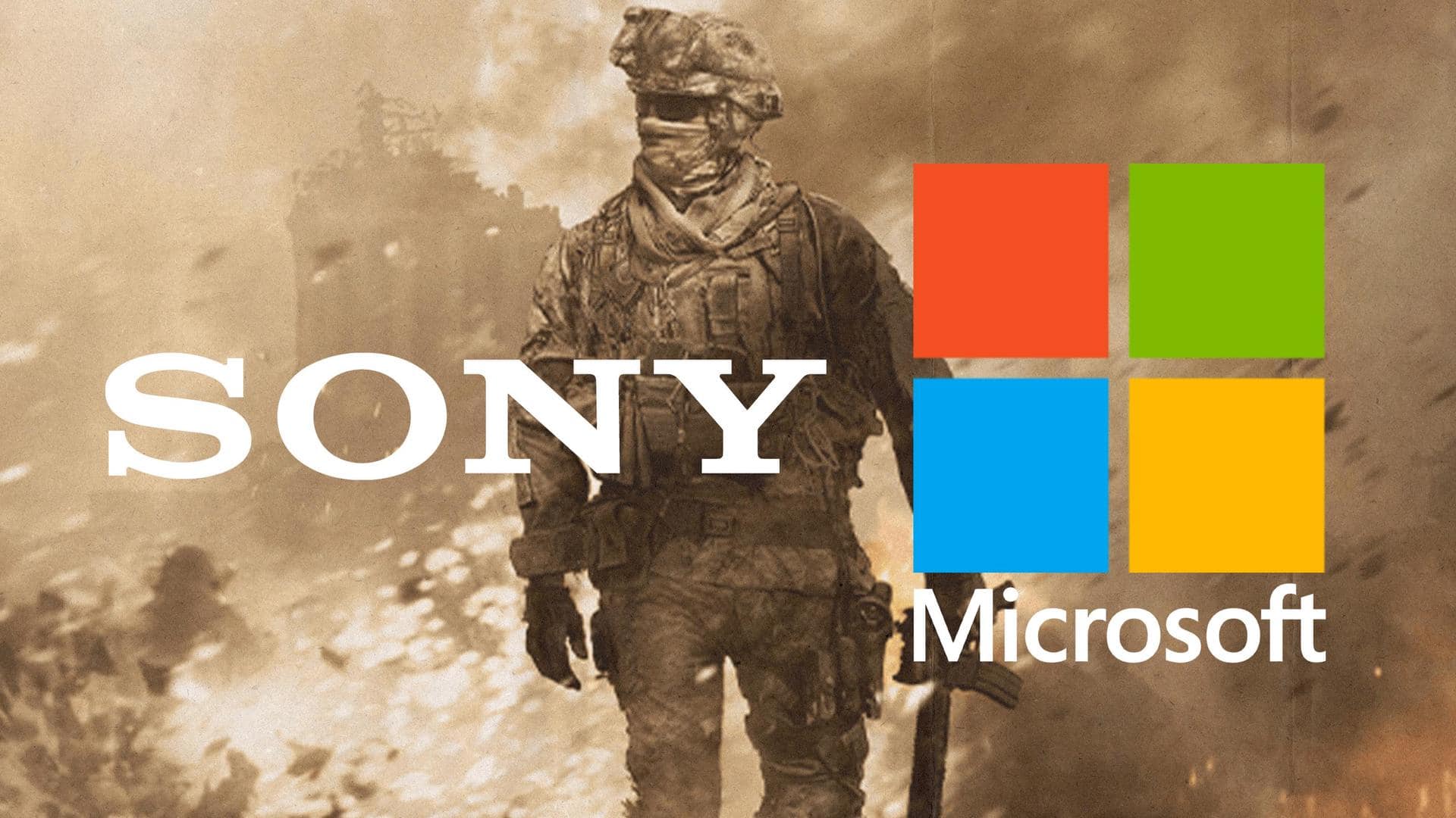 Microsoft, Sony agree to keep Call of Duty on PlayStation