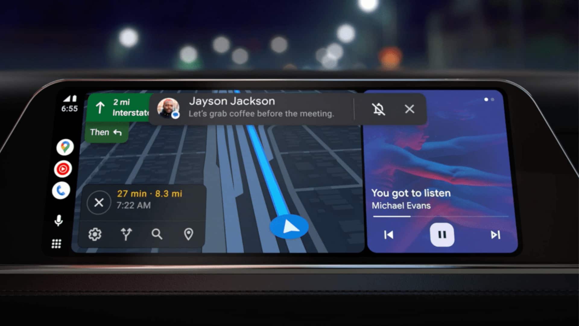 The Google Maps incident reporting feature is now available on Android Auto