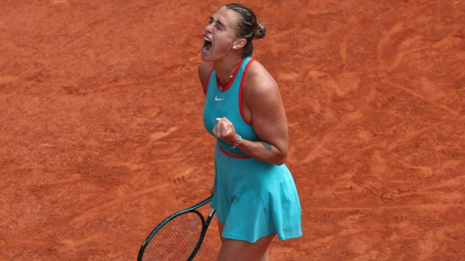 Aryna Sabalenka defeats Qinwen Zheng at 2025 French Open: Stats Aryna Sabalenka defeats Qinwen Zheng at 2025 French Open: Stats