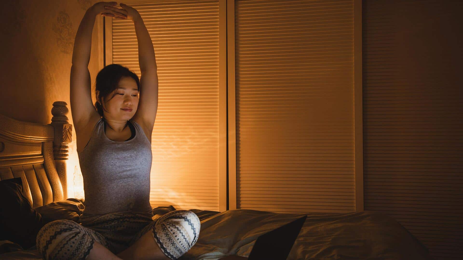 You must do these stretches before hitting the sack