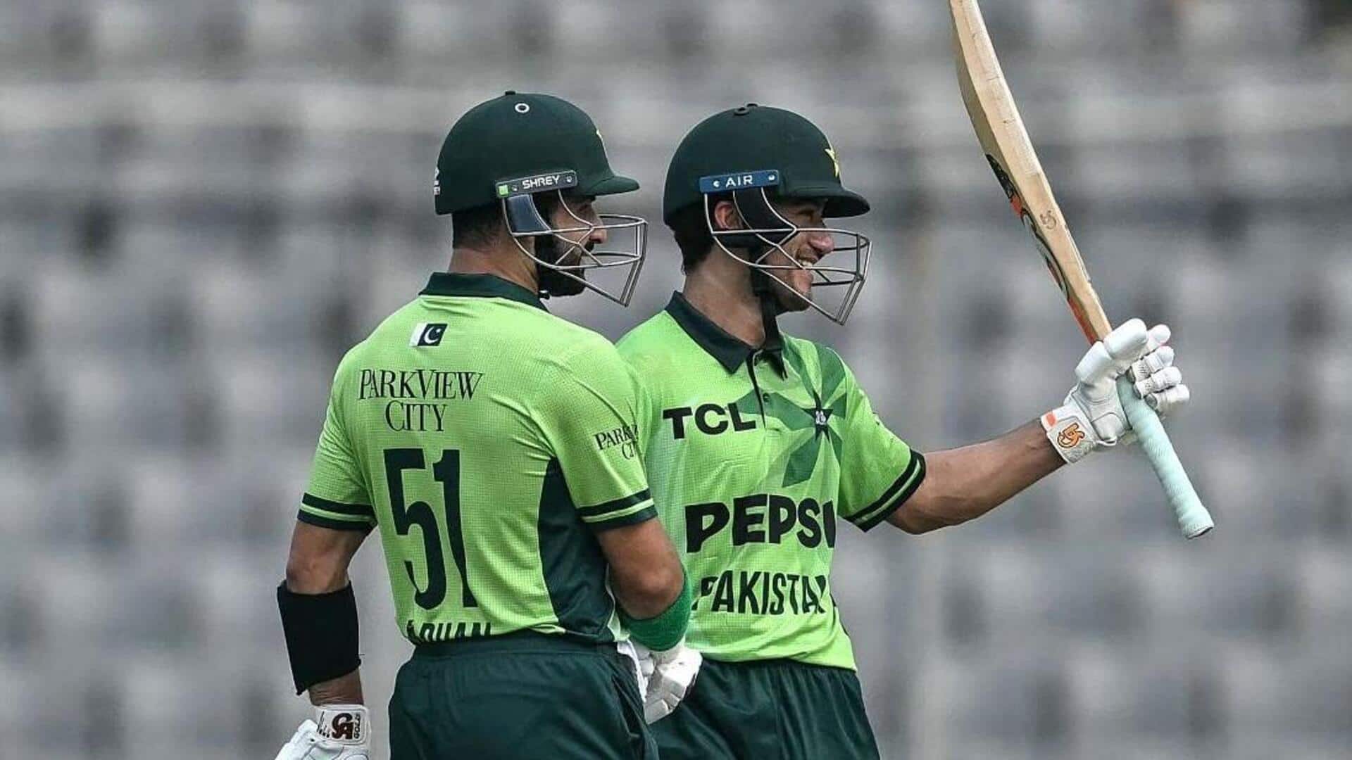2nd ODI: Maaz Sadaqat shines with blistering 75 versus Bangladesh