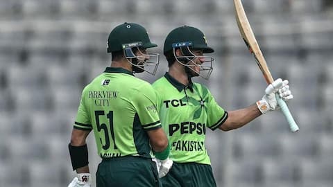 2nd ODI: Maaz Sadaqat shines with blistering 75 versus Bangladesh