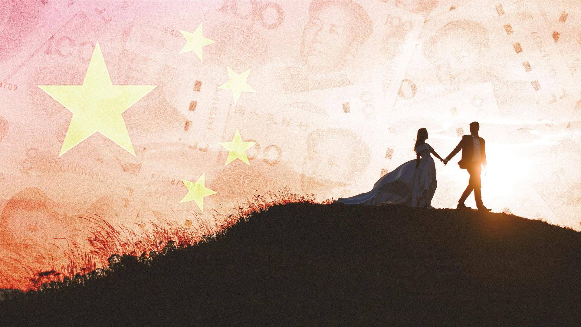 China county offers reward to couples if bride under 25