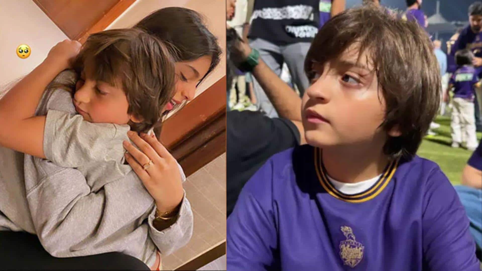 Suhana's birthday message to AbRam after KKR's victory wins hearts