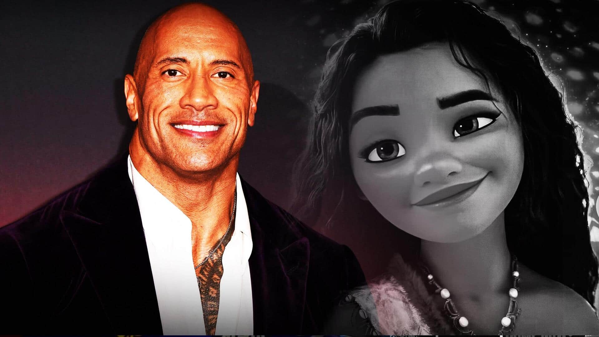 Why Dwayne Johnson is sole returnee for 'Moana' live-action