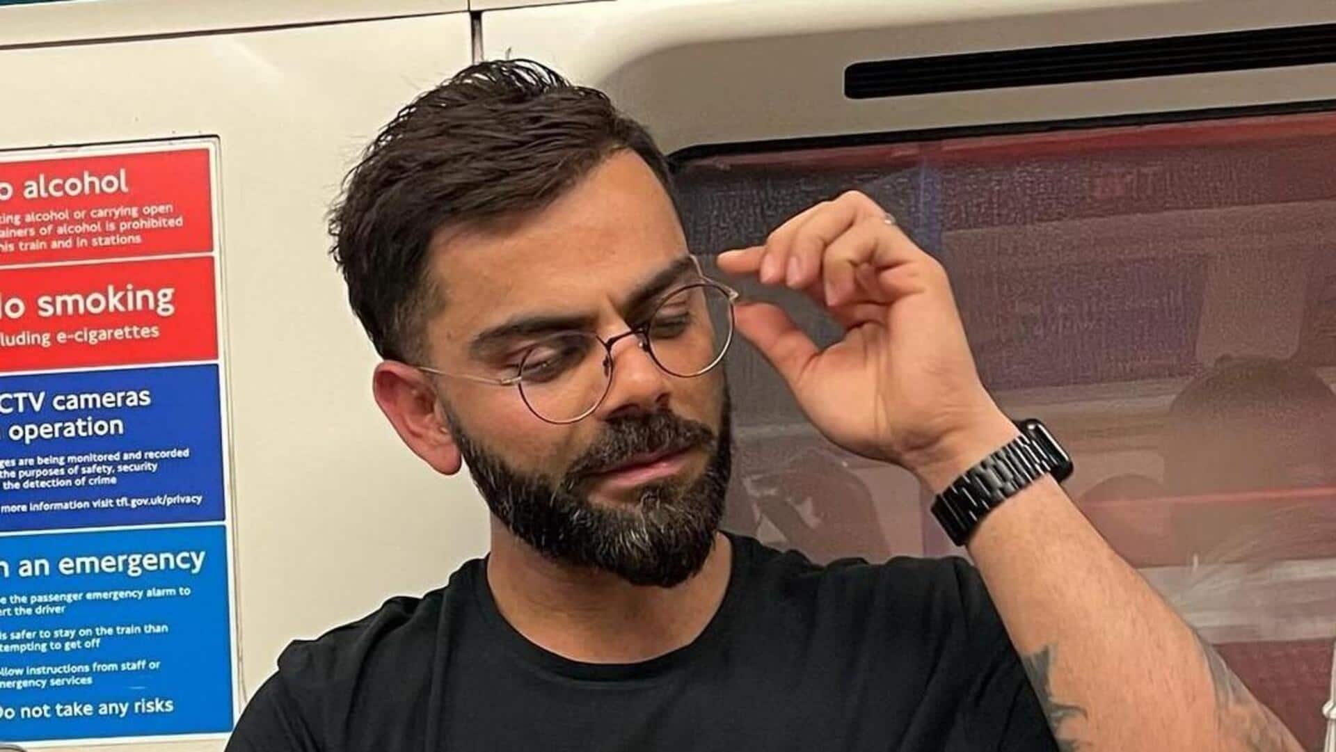 Virat Kohli spotted in London following Sri Lanka ODI series