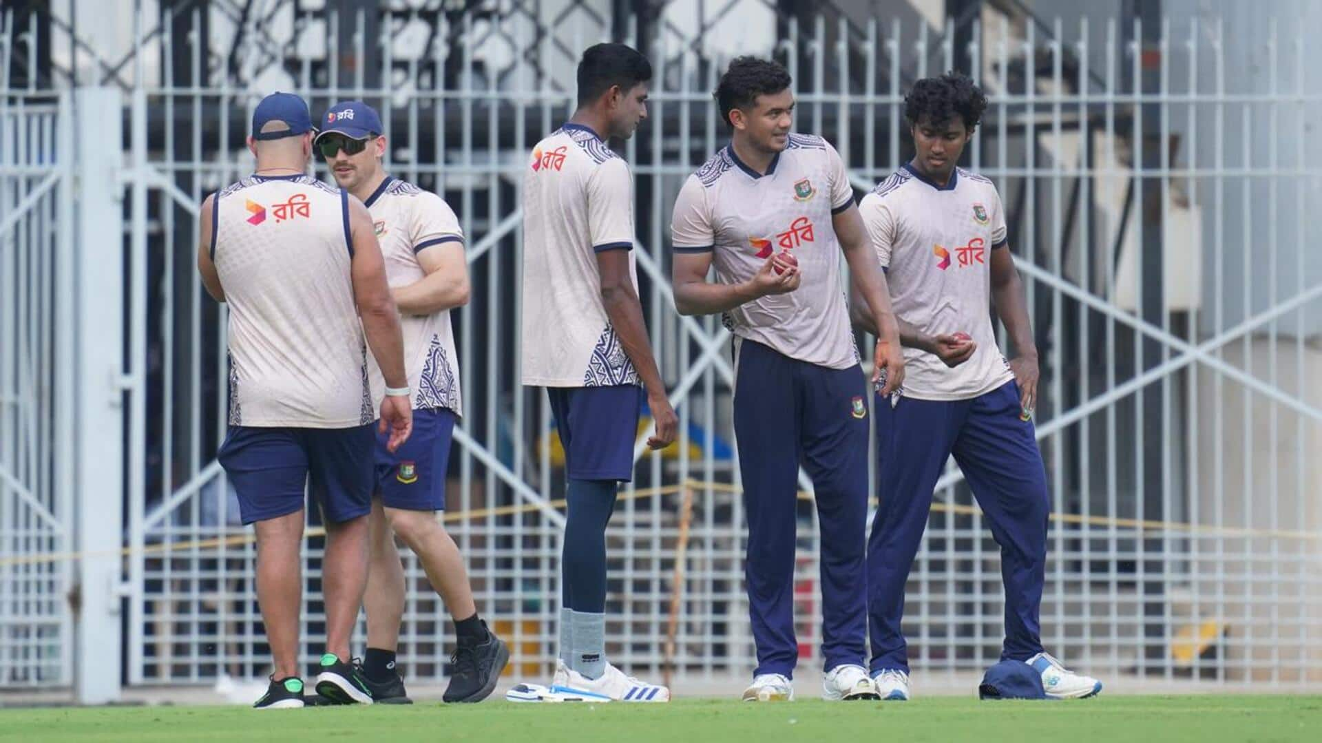 Bangladesh kick-start training ahead of India Test series