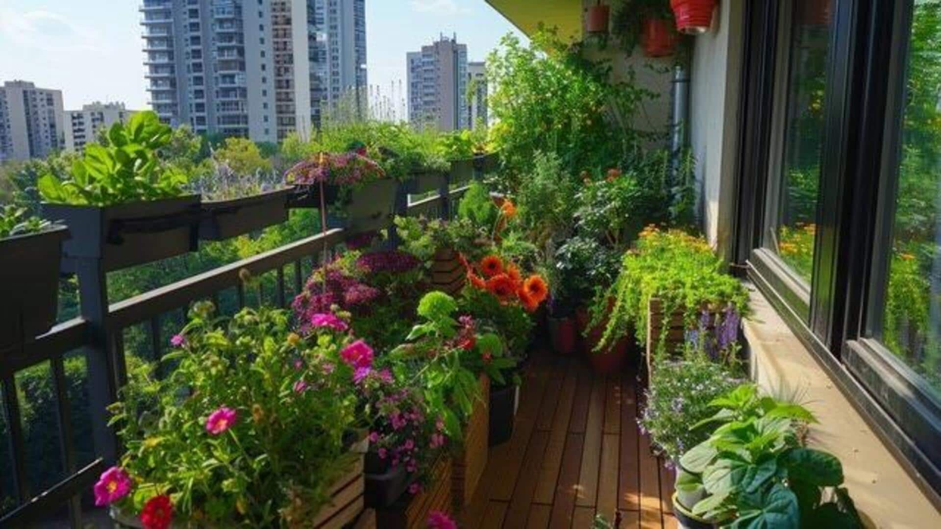 Transform your small balcony into green oasis: Here's how Transform your small balcony into green oasis: Here's how