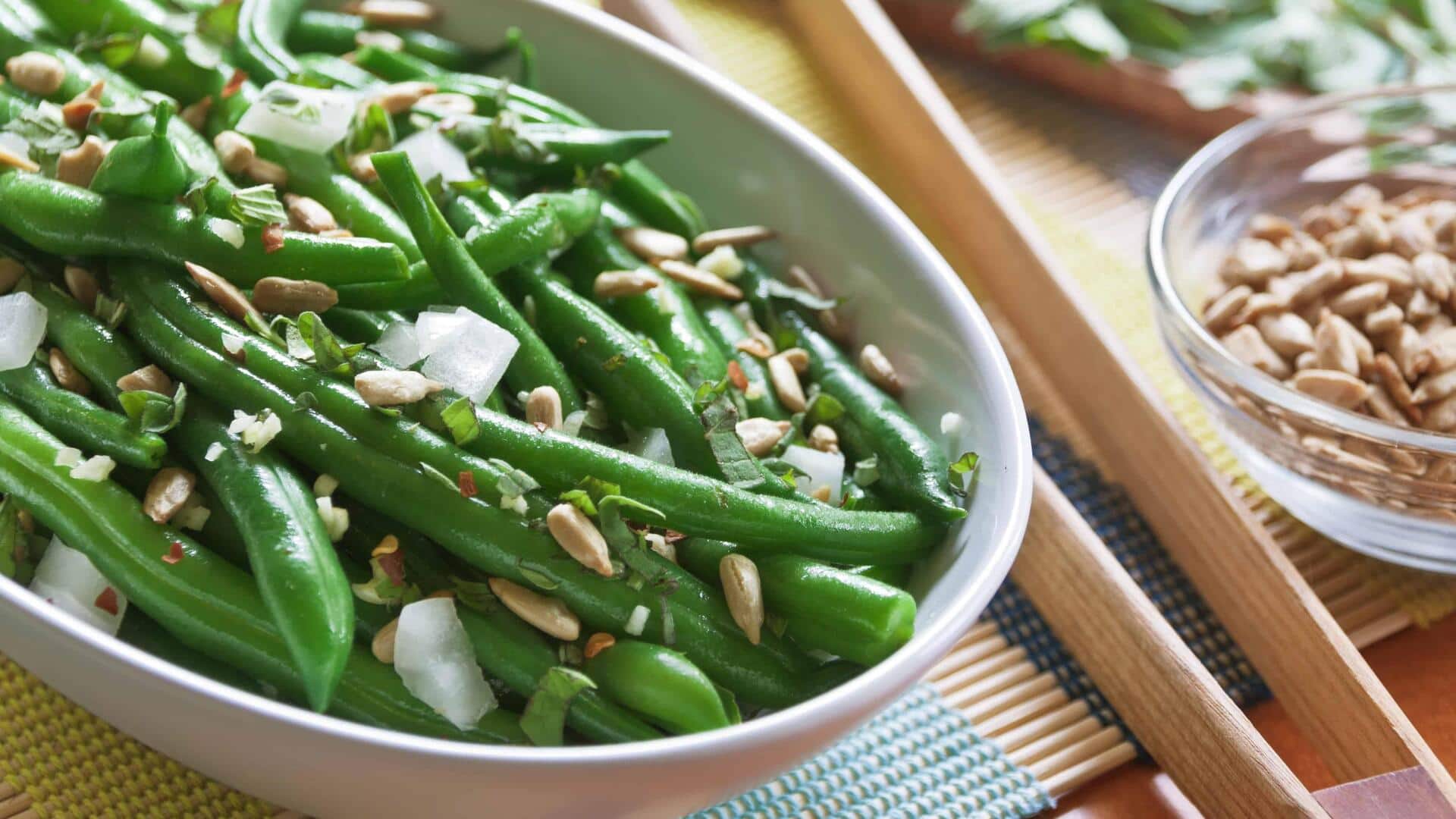 Why you should try green bean-sunflower seed combo