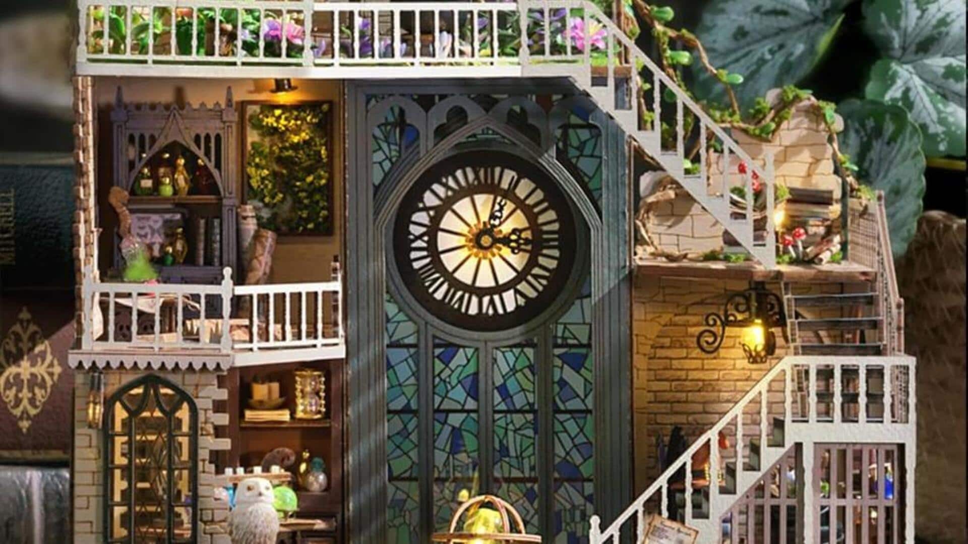 Revamp those boring shelves with miniature clocks