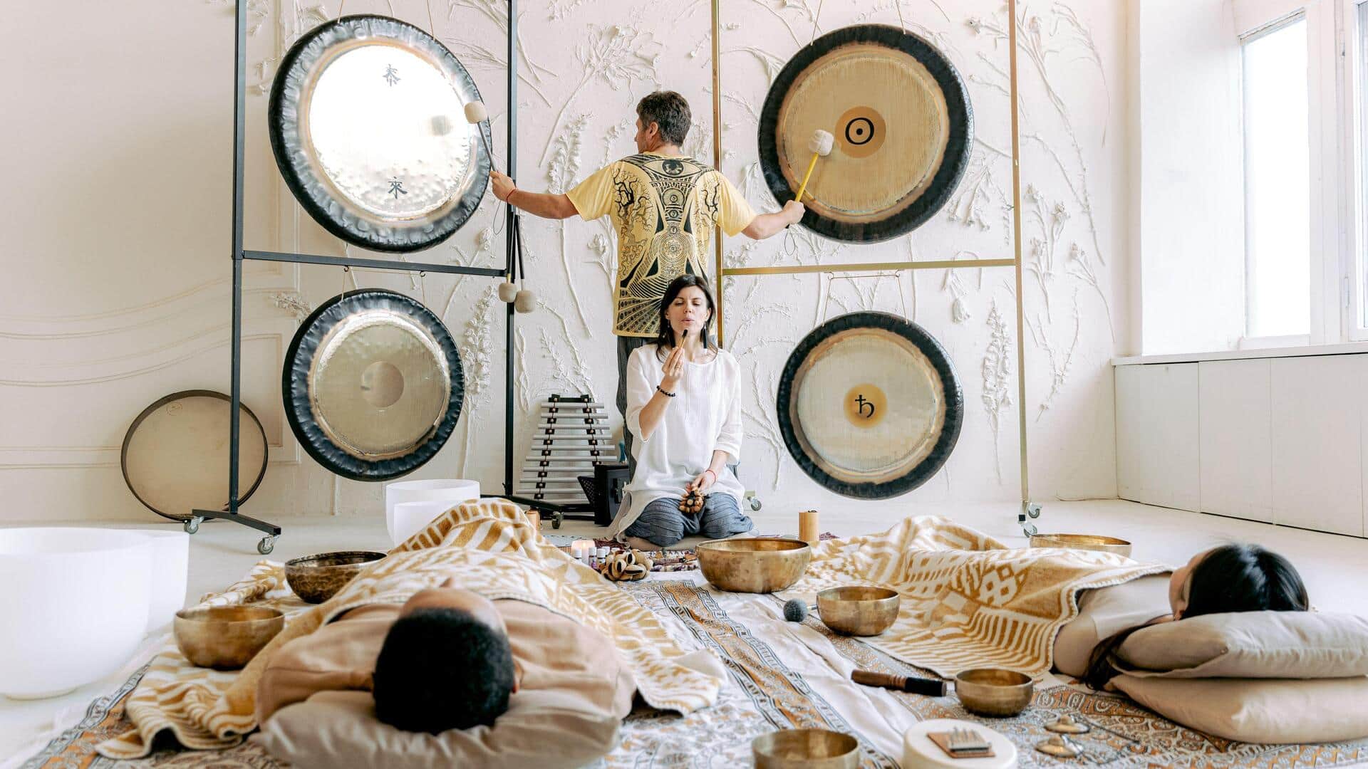 Simple ways to enjoy a sound bath at home