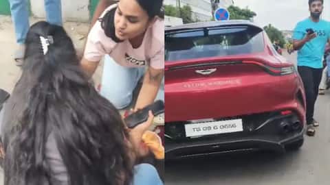 Video after MP son's Aston Martin runs over woman surfaces 