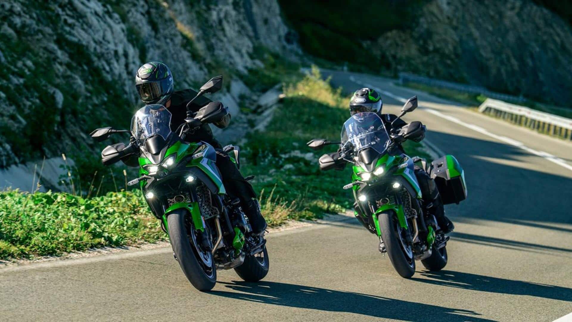 Kawasaki Versys 900 breaks cover as a powerful adventure tourer