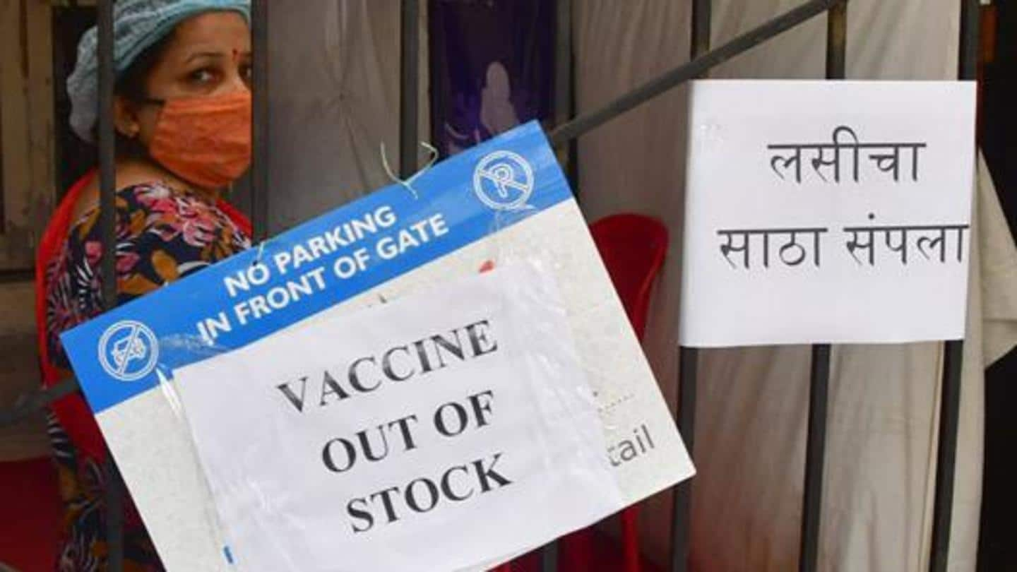 COVID-19: Dose shortage hits vaccination drive in Mumbai