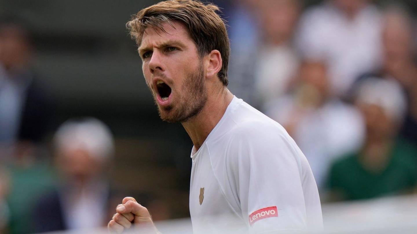 Norrie is 35-14 in the season Norrie is 35-14 in the season