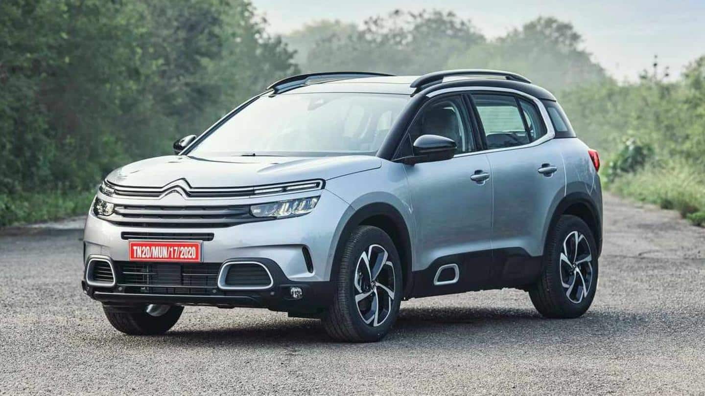 Citroen C5 Aircross's prices hiked by nearly Rs. 1 lakh