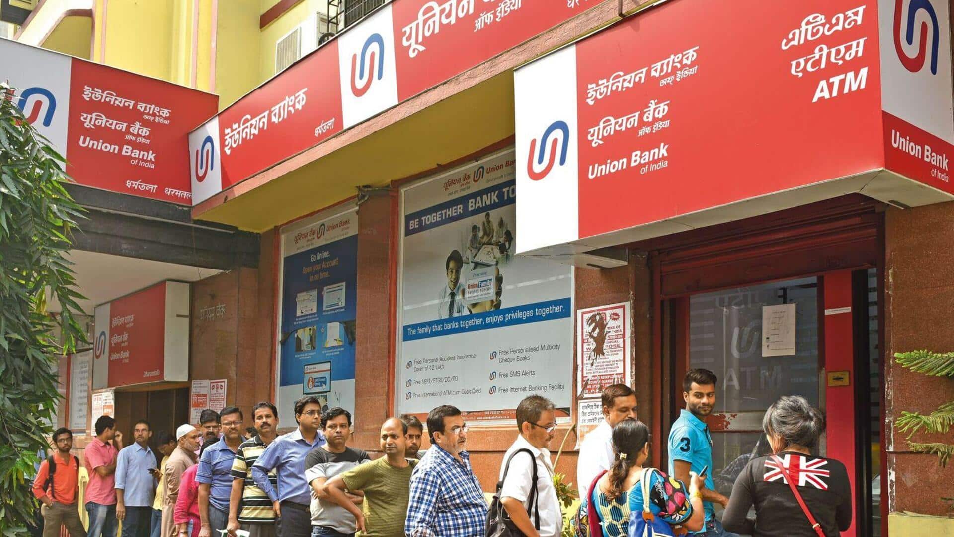 Union Bank surpasses Rs. 1L crore valuation; joins SBI, PNB