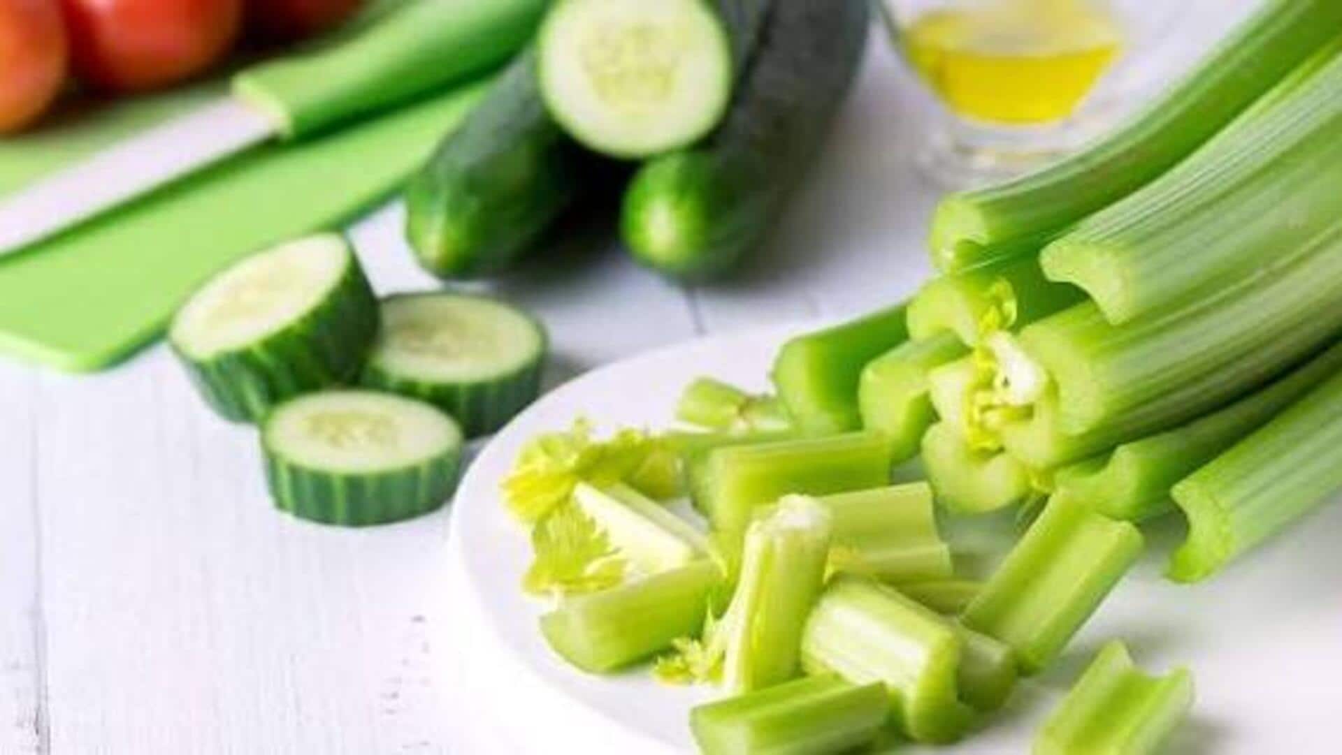 Cucumber v/s celery: Which is better for hydration?