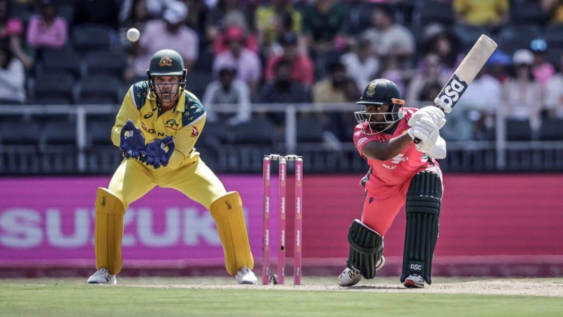 Temba Bavuma scores his second ODI ton against Australia: Stats