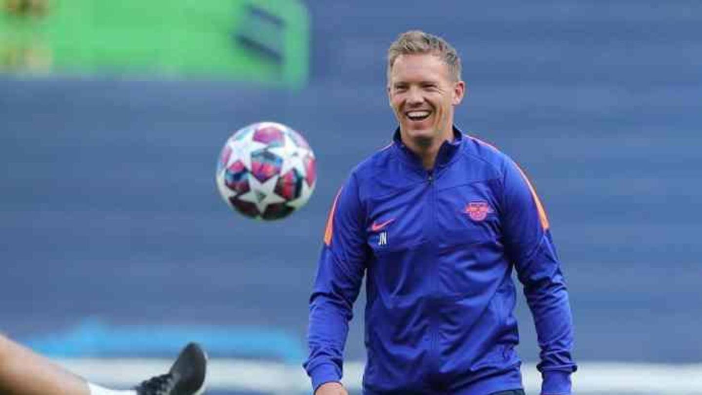 Nagelsmann's managerial record so far Nagelsmann's managerial record so far