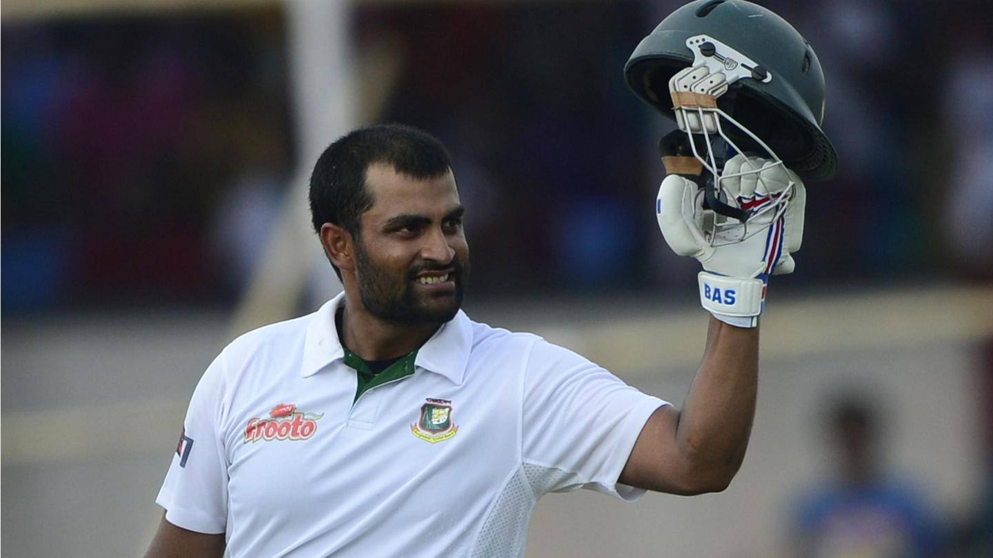 Tamim Iqbal races to 5,000 Test runs: Key stats