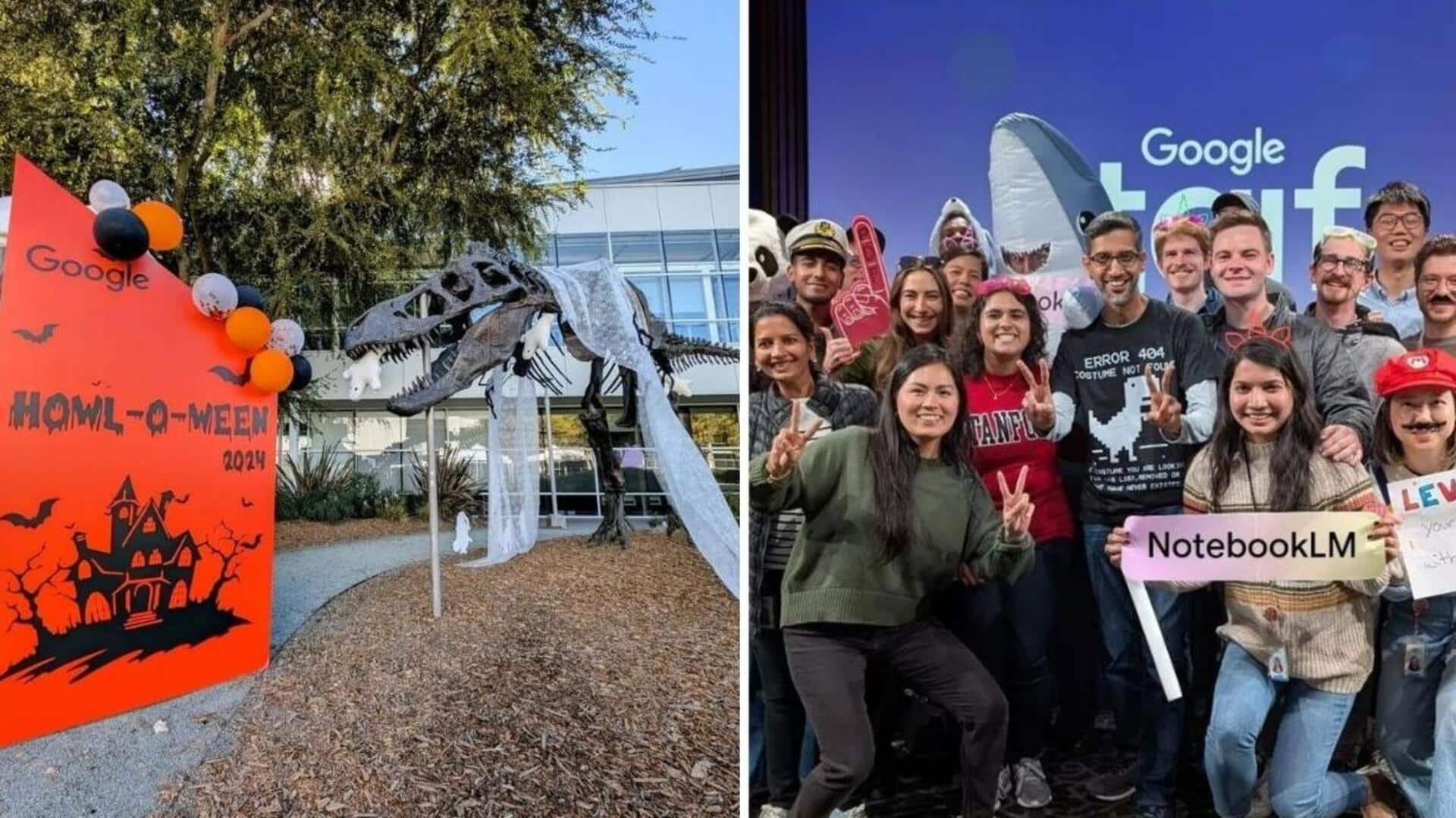 Sundar Pichai nails Halloween look with 'Error 404' t-shirt