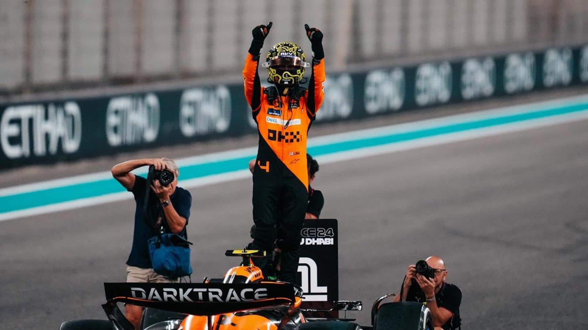 McLaren seal F1 Constructors' Championship victory after 26 years