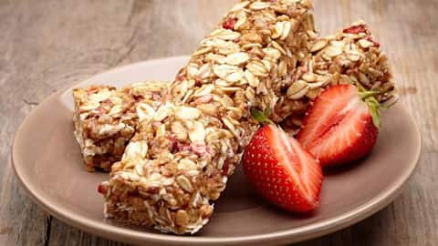 Are granola bars a healthy snack?