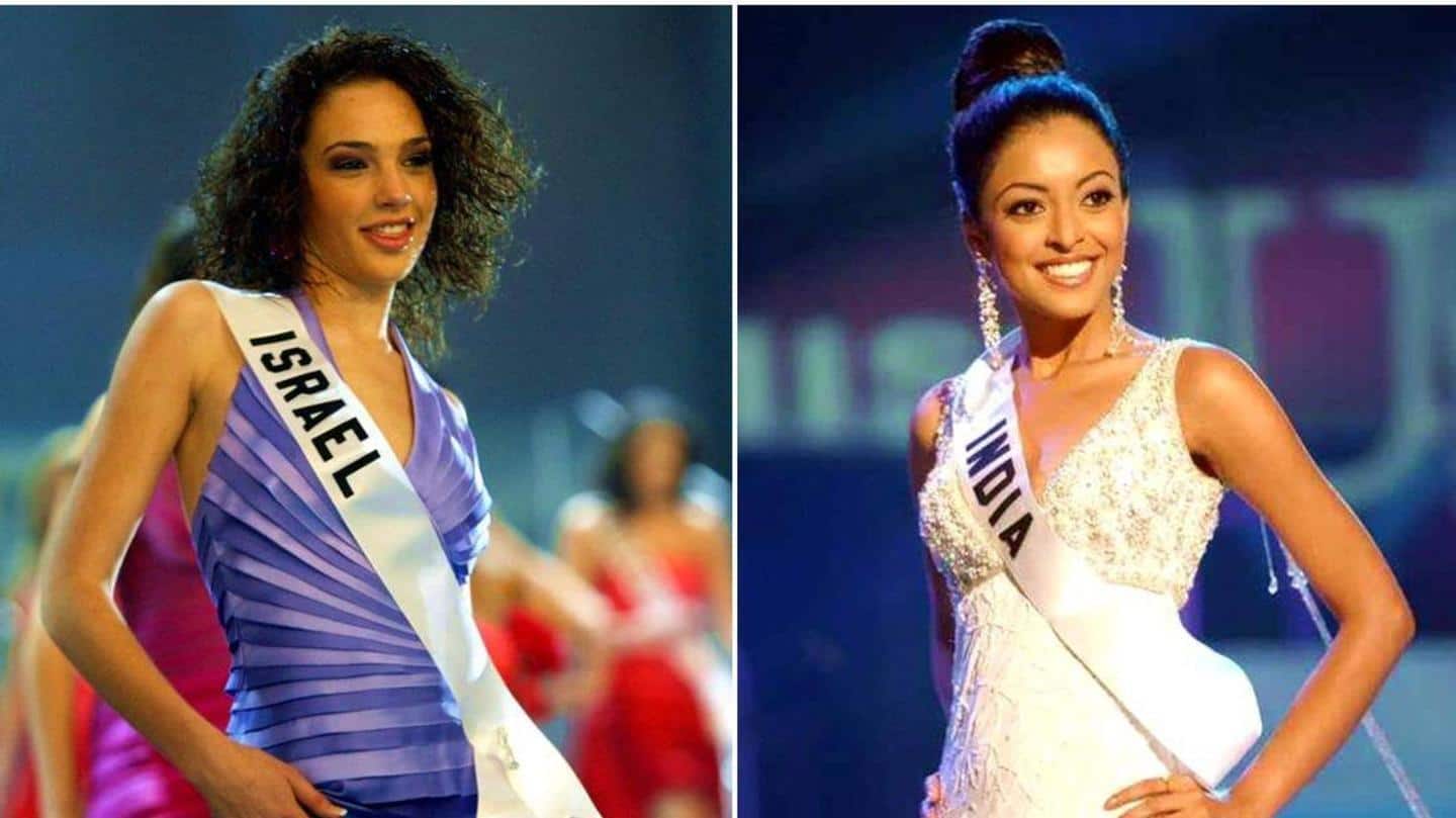 When she lost to Tanushree Dutta at Miss Universe 2004 When she lost to Tanushree Dutta at Miss Universe 2004
