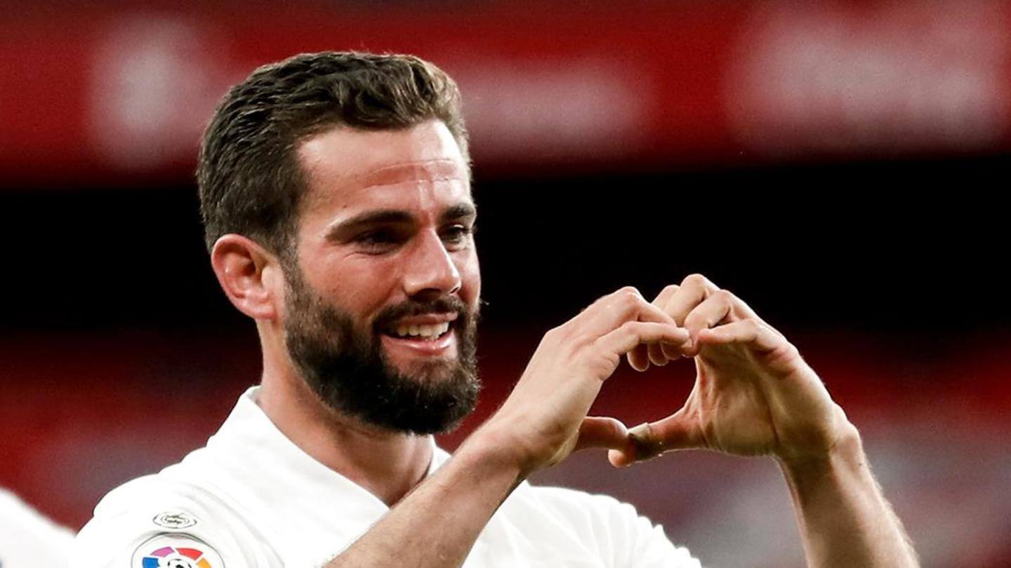 Real keep their hopes alive with Nacho's goal Real keep their hopes alive with Nacho's goal
