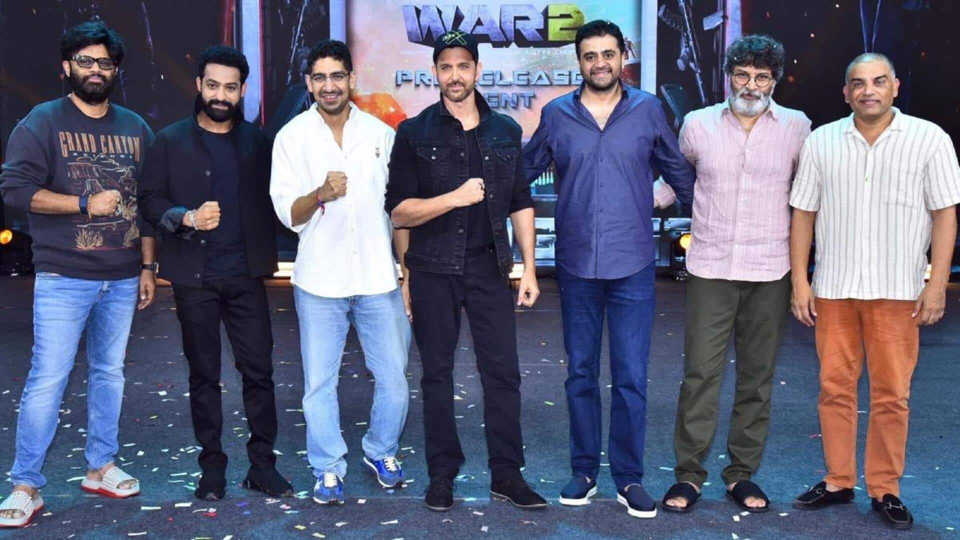 'War 2' to have explosive end credits: Report 'War 2' to have explosive end credits: Report