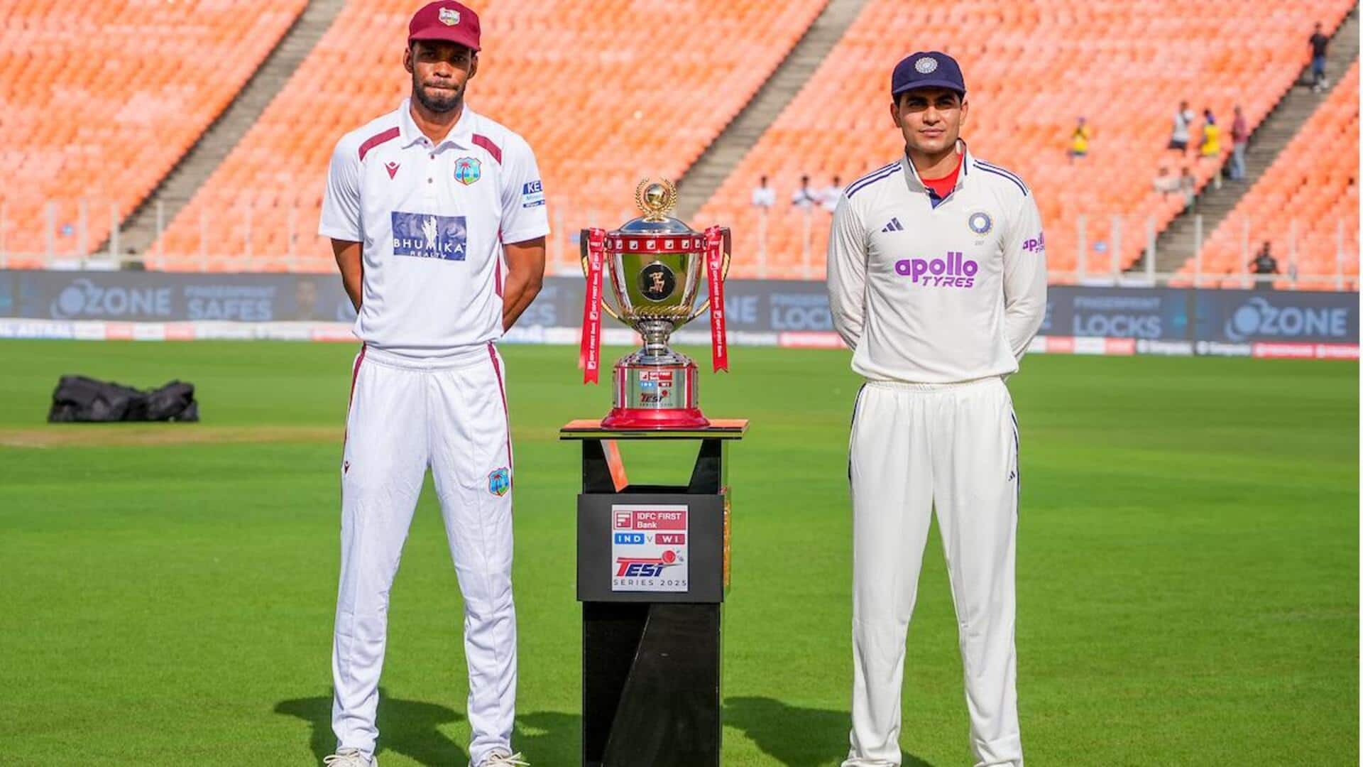 IND vs WI, 2nd Test: Shubman Gill elects to bat IND vs WI, 2nd Test: Shubman Gill elects to bat