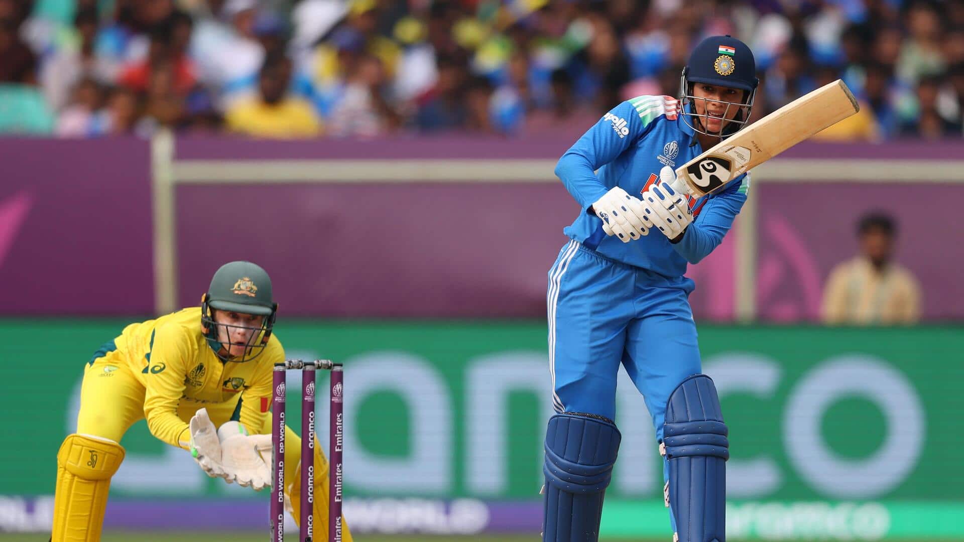 Smriti Mandhana completes 1,000 WODI runs against Australia: Key stats