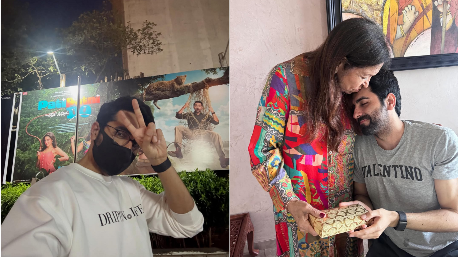 Ayushmann reveals mother 'laughed after long time' watching 'Pati Patni...'