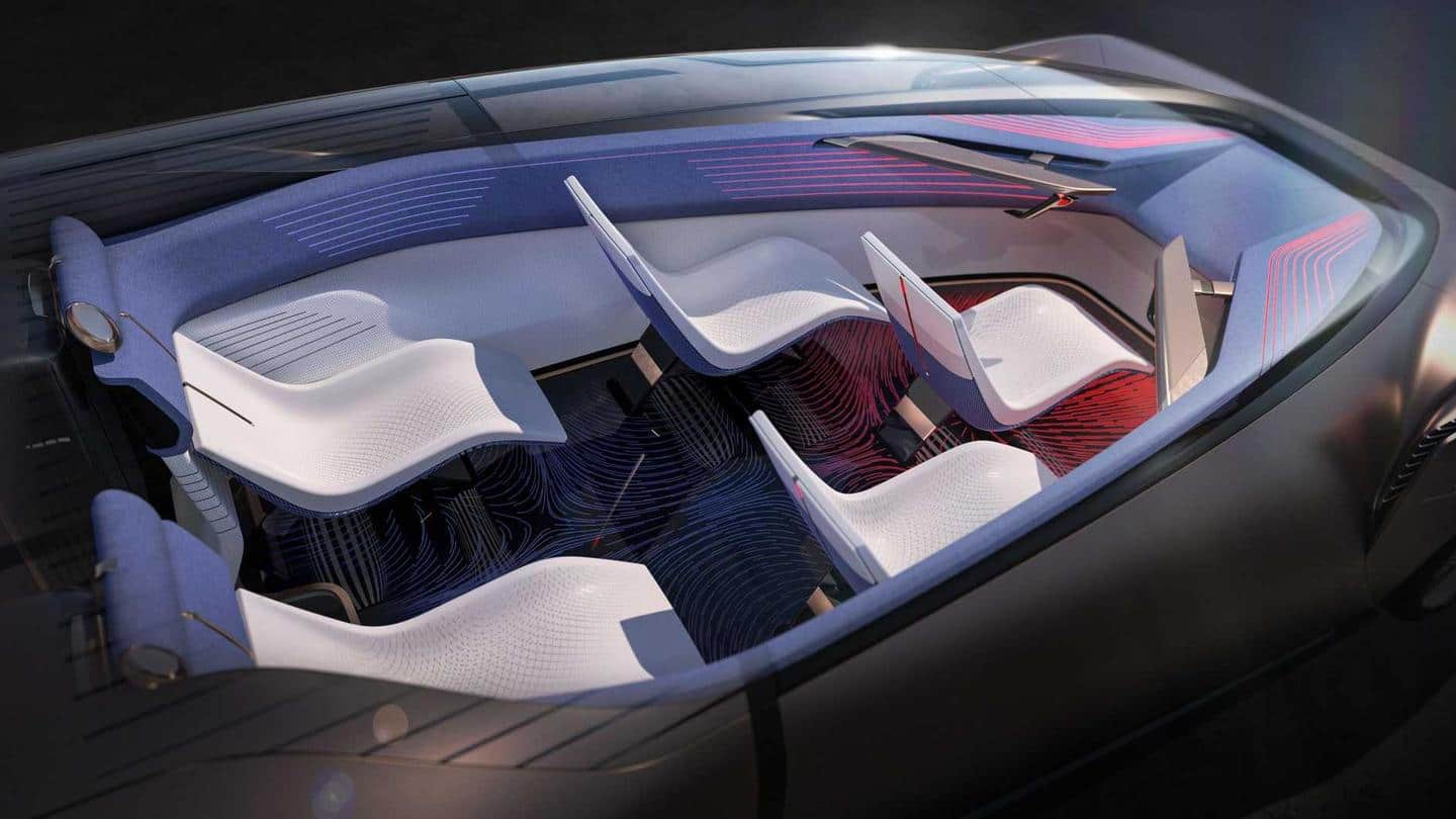 The vehicle offers a 1+2+2 seating layout The vehicle offers a 1+2+2 seating layout