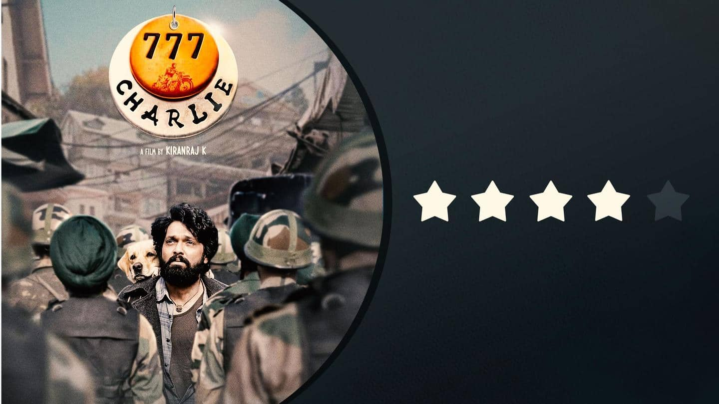 Rakshit Shetty's '777 Charlie' review: Pet lovers, don't miss this! | NewsBytes