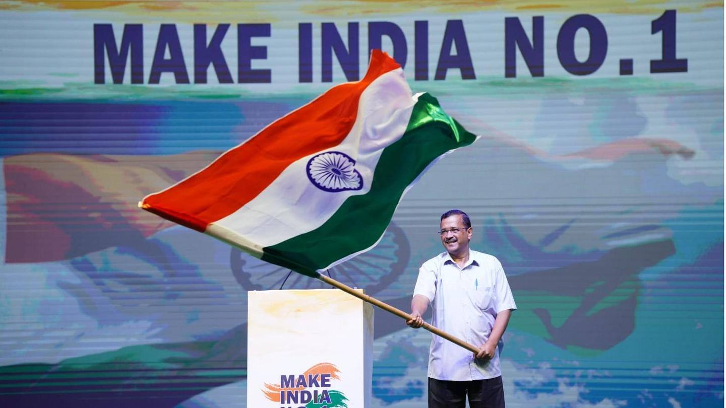 Eye on 2024: Kejriwal launches 'Make India No. 1' mission
