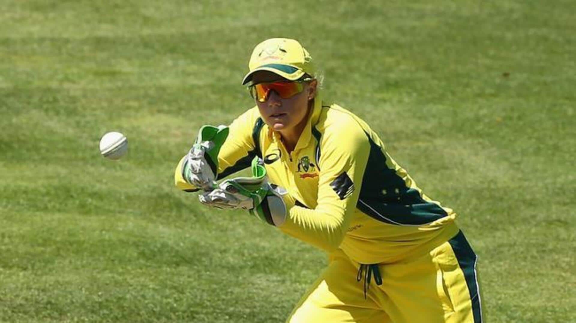 Alyssa Healy becomes first Australian with 100 WODI wicket-keeping dismissals