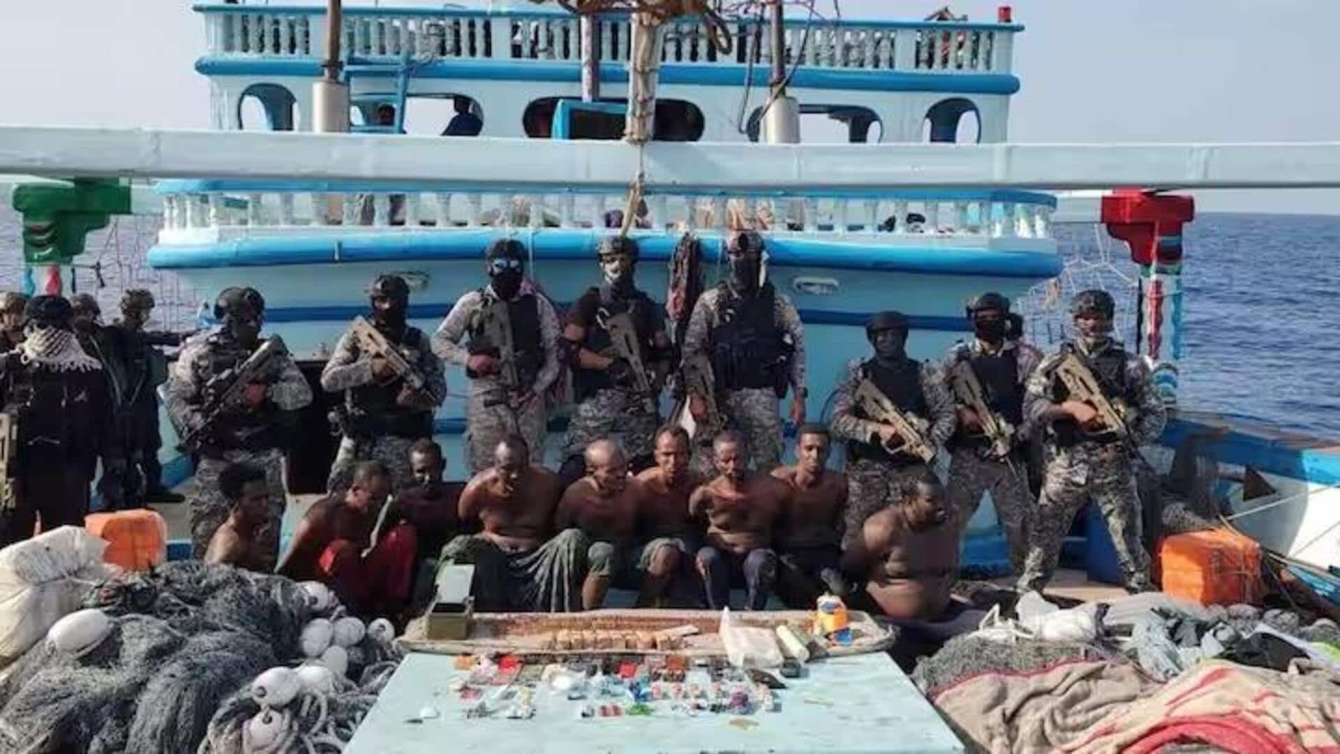 Indian Navy hands over nine pirates to Mumbai Police 