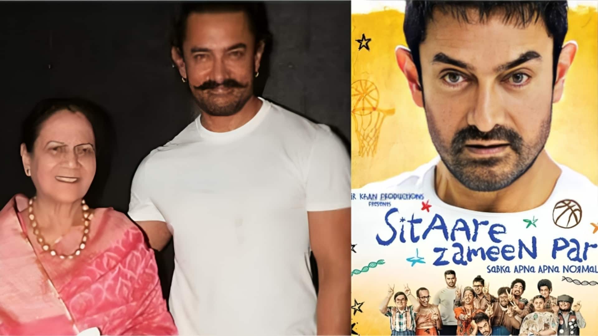 Aamir confirms mother's debut in 'Sitaare...': What to expect Aamir confirms mother's debut in 'Sitaare...': What to expect