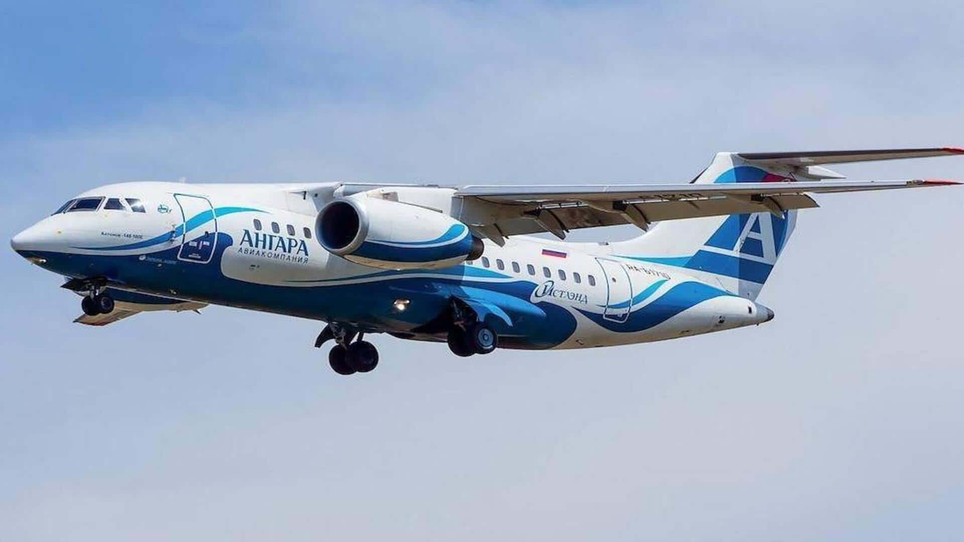 Russian plane carrying 43 people crashes; all killed