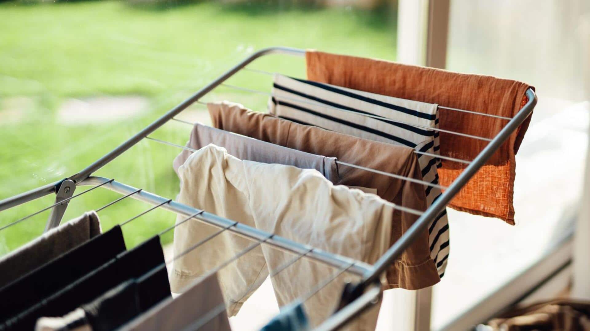 How to speed up laundry drying indoors