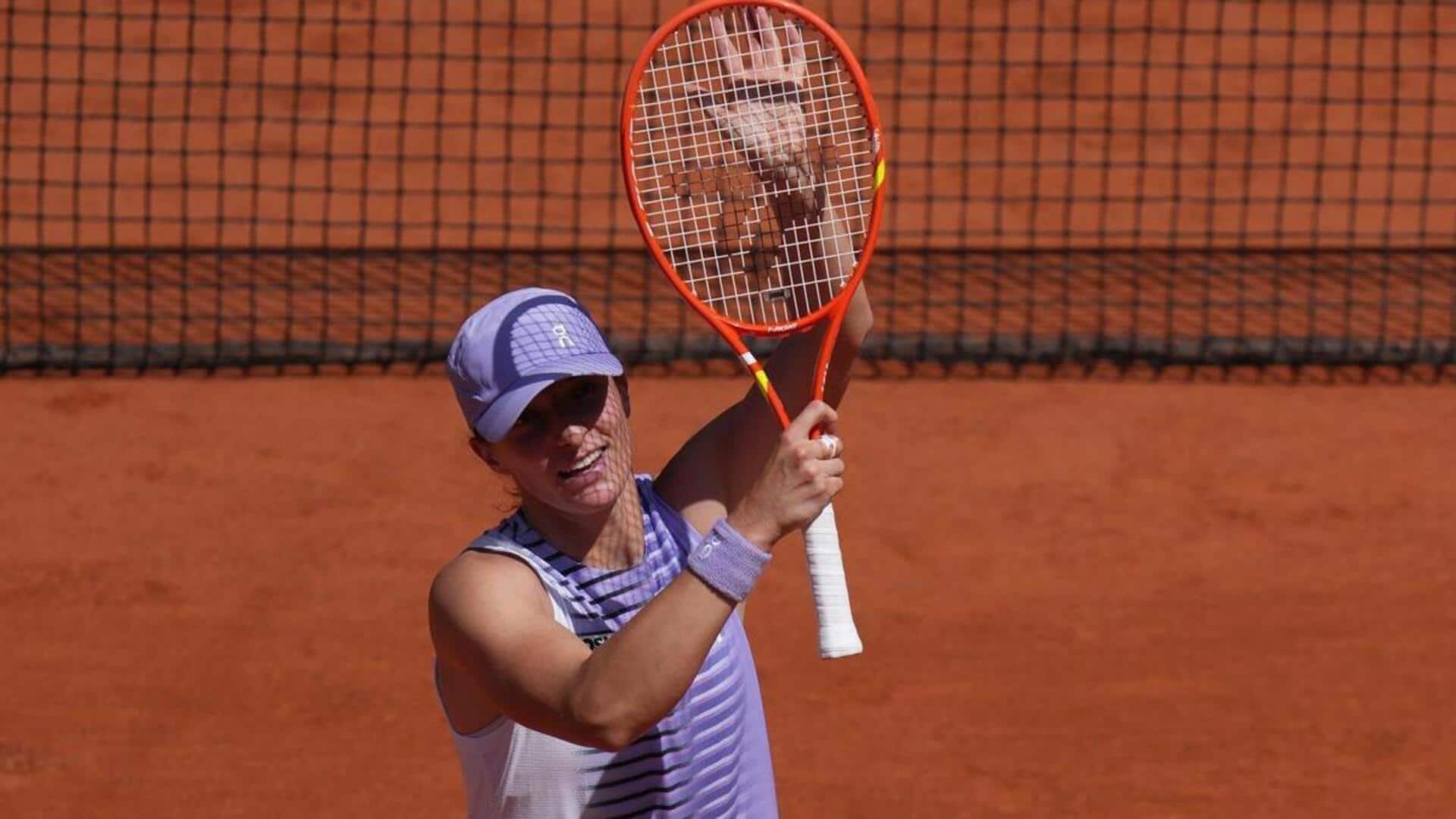 French Open: Iga Swiatek claims her 110th Grand Slam win