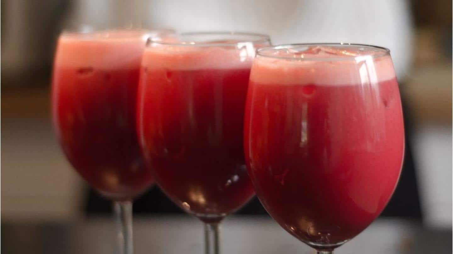 Here's why red juices are great for you