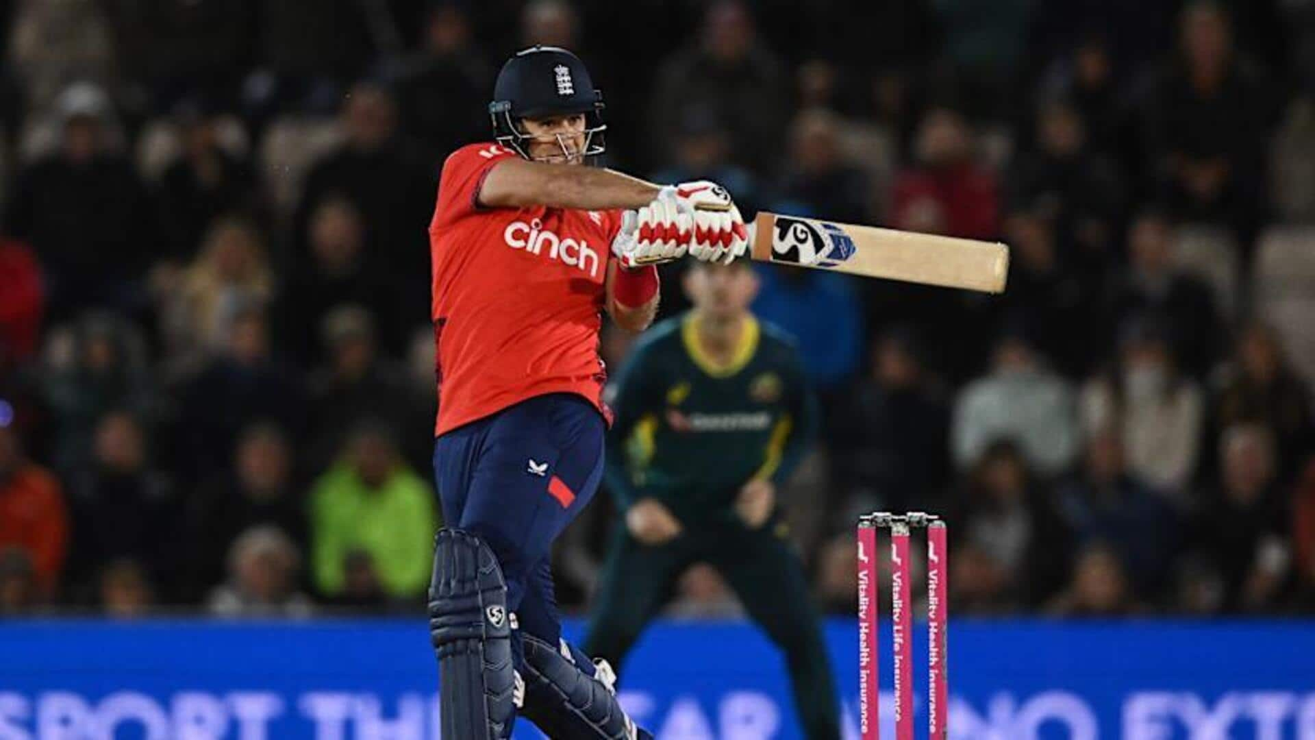 Liam Livingstone's 87 helps England level T20I series against Australia