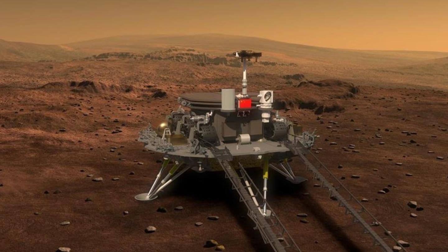 Lander descended to the Utopia Planitia region on May 14 Lander descended to the Utopia Planitia region on May 14